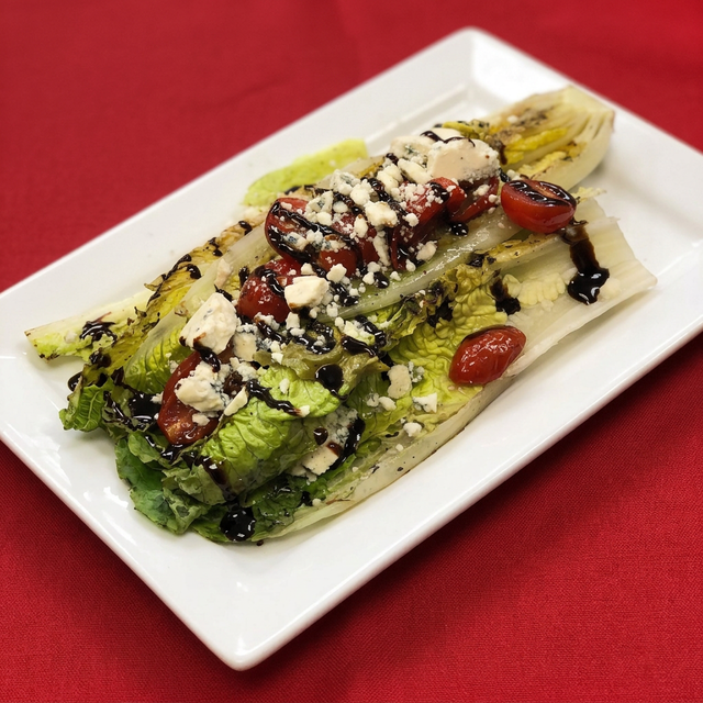 Grilled Romaine.